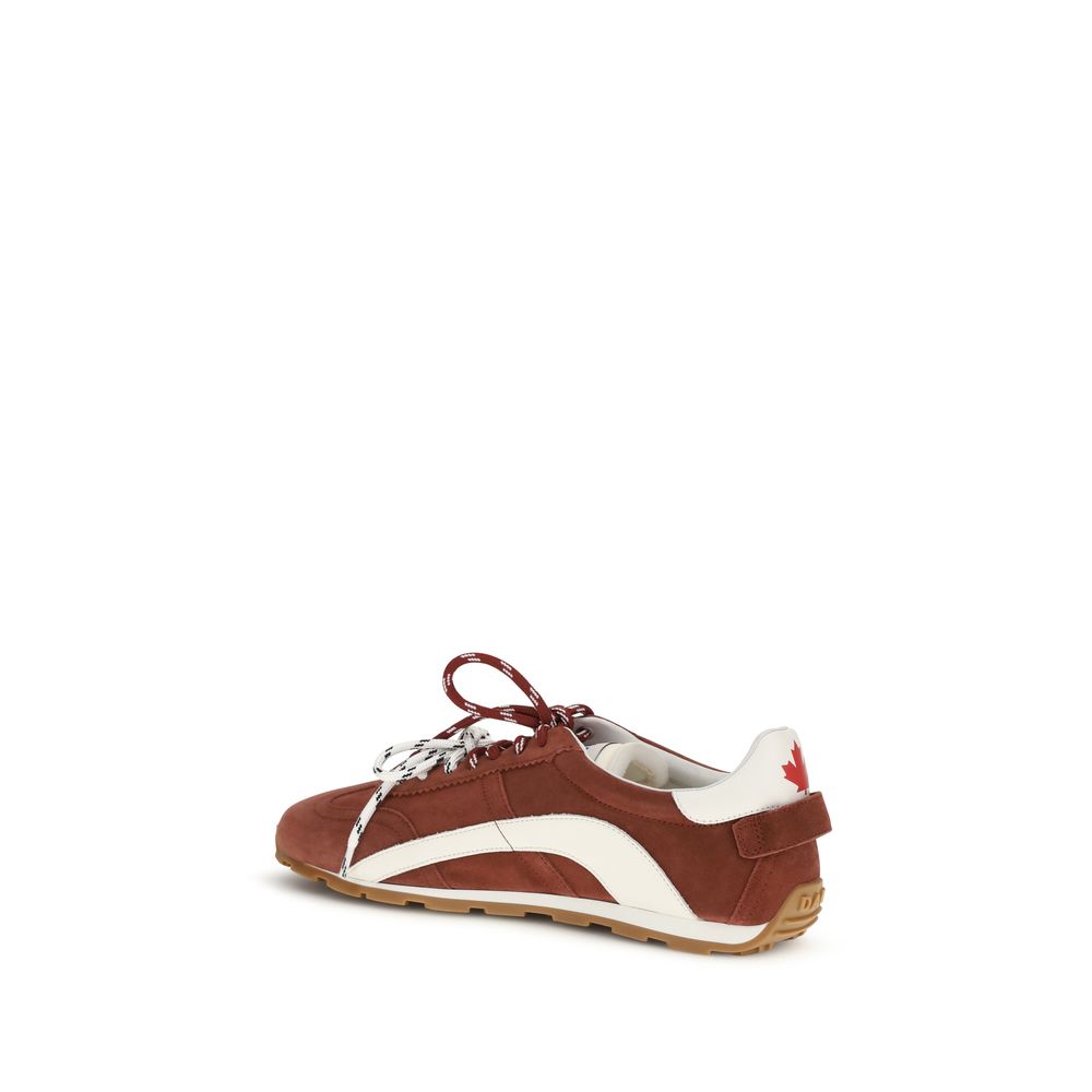 Dsquared² Multicolor Calf Leather Bos Taurus Low Top Sneakers Curated Luxury Accessories by Orvyn