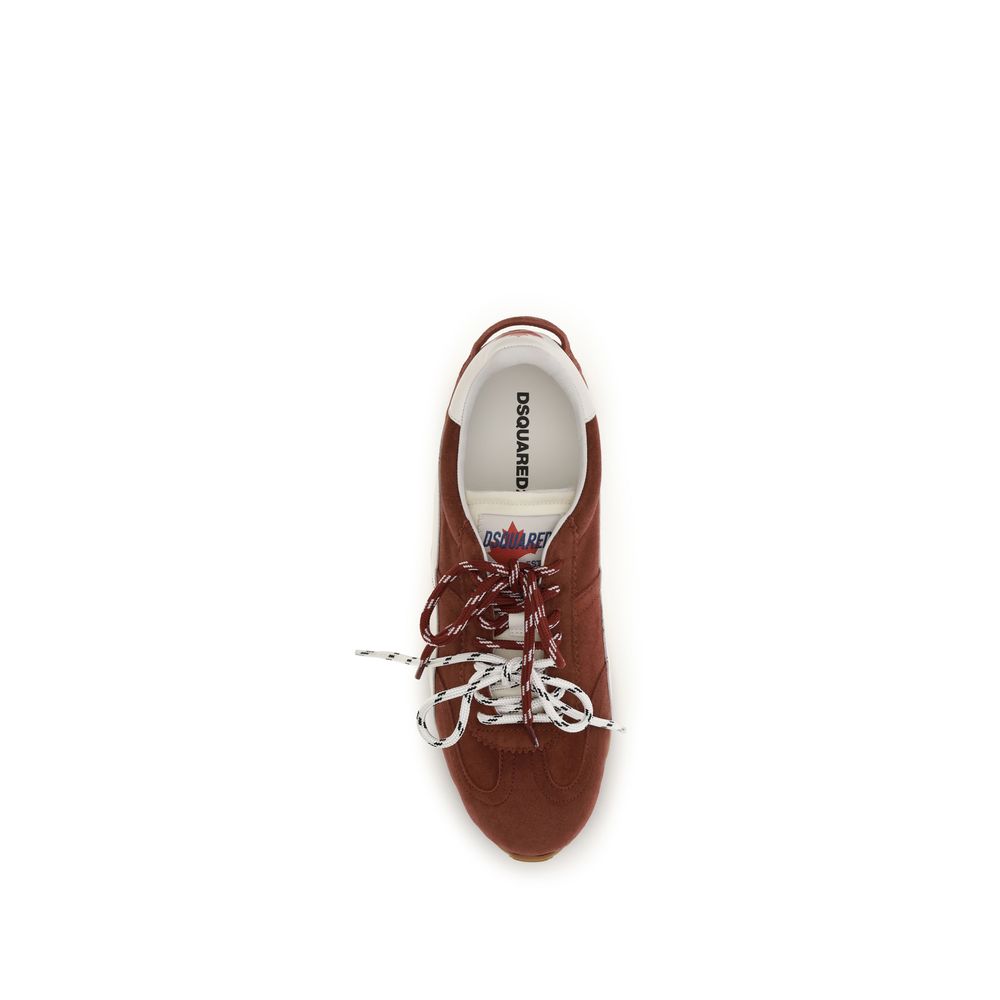 Dsquared² Multicolor Calf Leather Bos Taurus Low Top Sneakers Curated Luxury Accessories by Orvyn