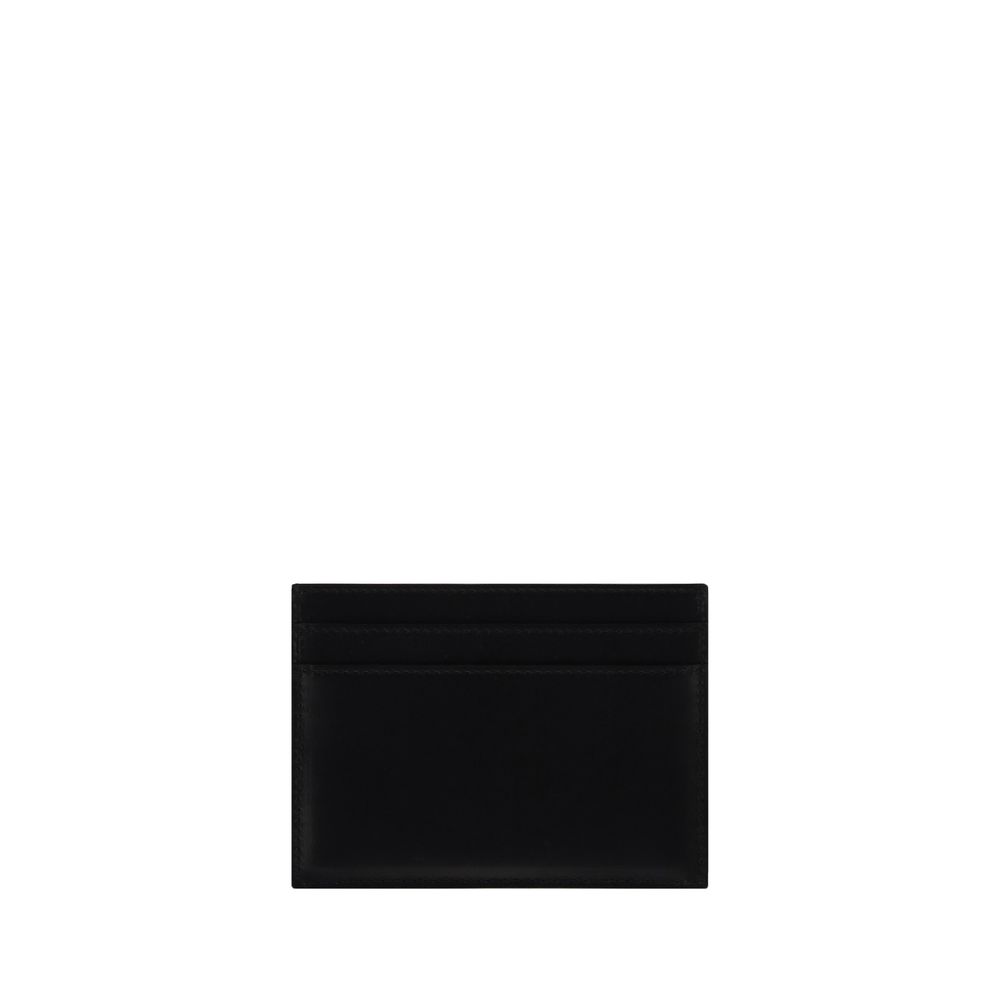 Saint Laurent Black Calf Leather Bos Taurus Wallet Curated Luxury Accessories by Orvyn