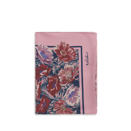 Valentino Garavani Multicolor Silk Scarf Curated Luxury Accessories by Orvyn