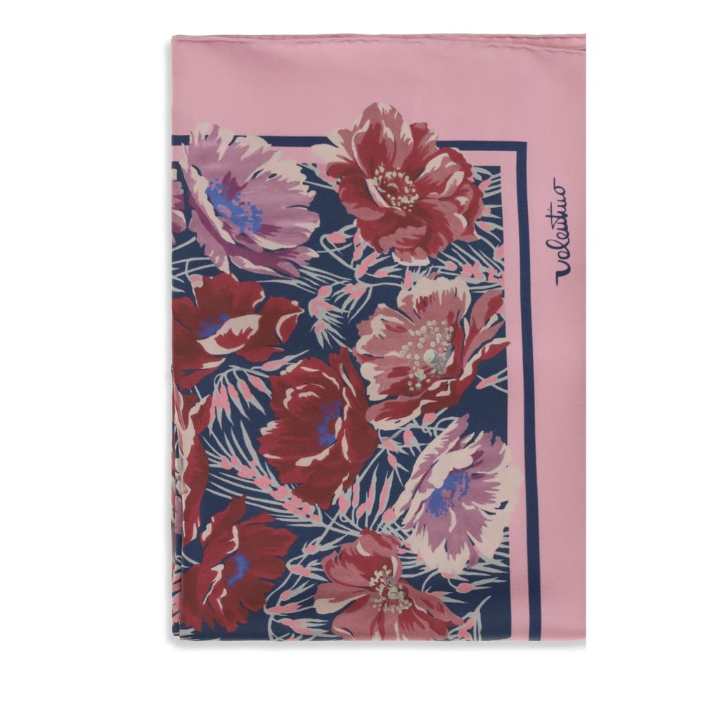 Valentino Garavani Multicolor Silk Scarf Curated Luxury Accessories by Orvyn