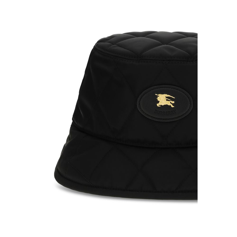 Burberry Black Polyamide Bucket Hat Curated Luxury Accessories by Orvyn
