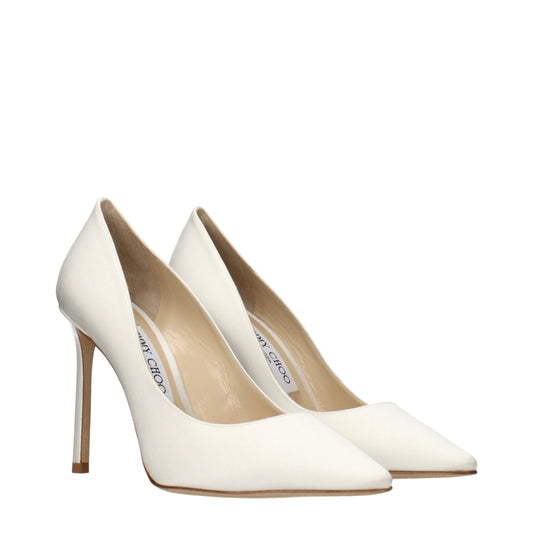 Jimmy Choo Beige Satin Platform Pumps Curated Luxury Accessories by Orvyn
