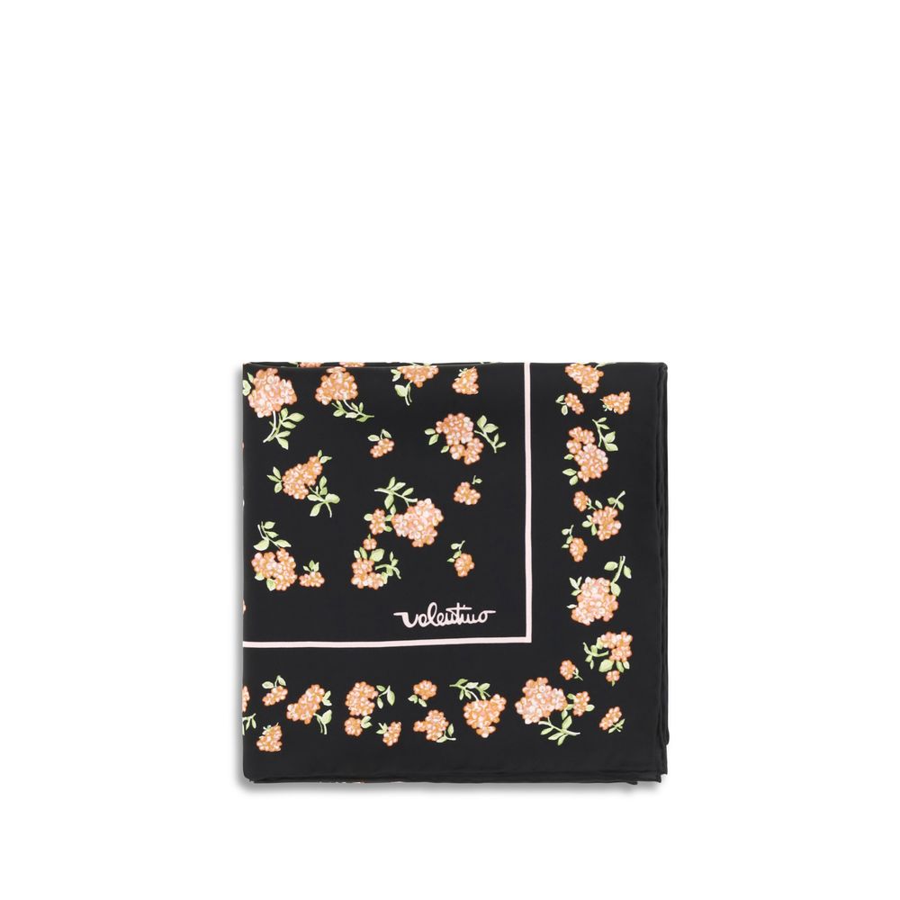 Valentino Garavani Black Silk Scarf Curated Luxury Accessories by Orvyn