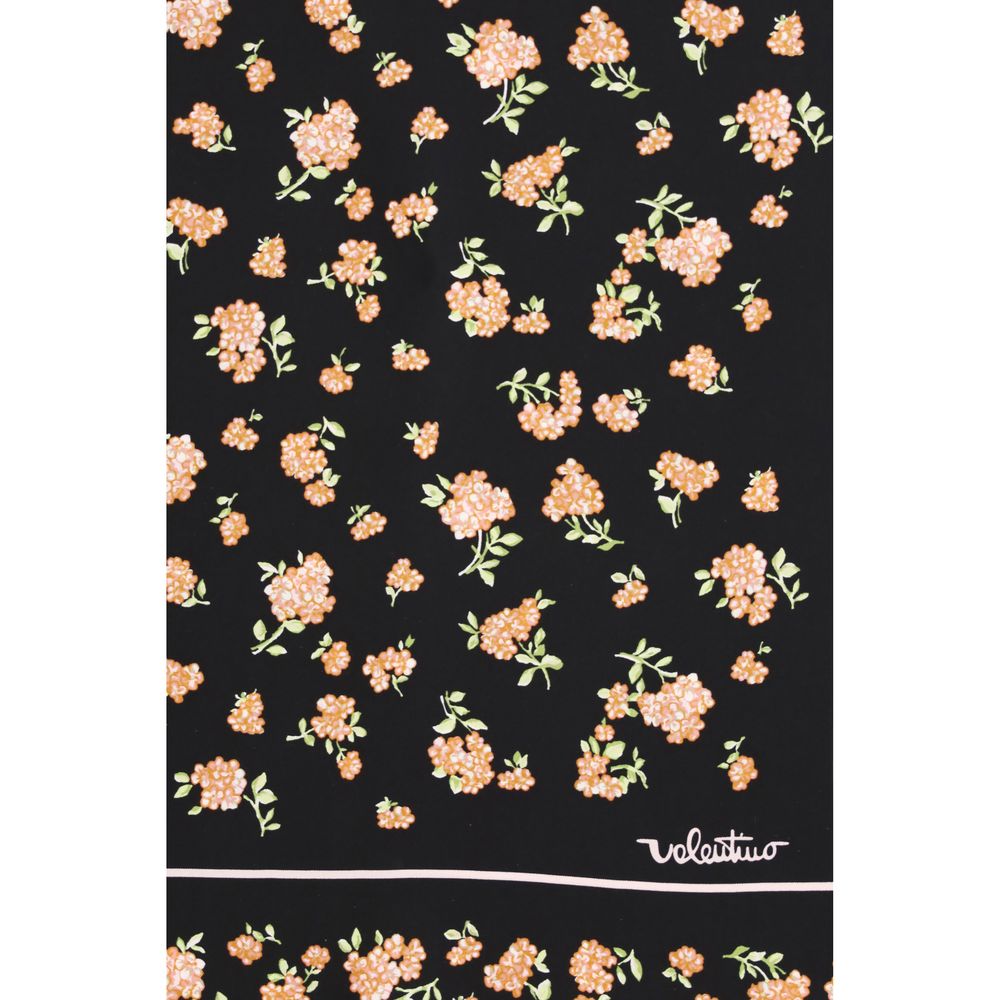 Valentino Garavani Black Silk Scarf Curated Luxury Accessories by Orvyn