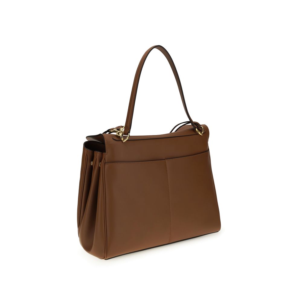 Balenciaga Brown Calf Leather Bos Taurus Shoulder Bag Curated Luxury Accessories by Orvyn