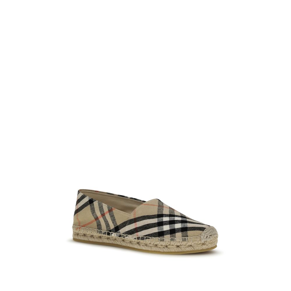 Burberry Multicolor Mews Check Espadrilles