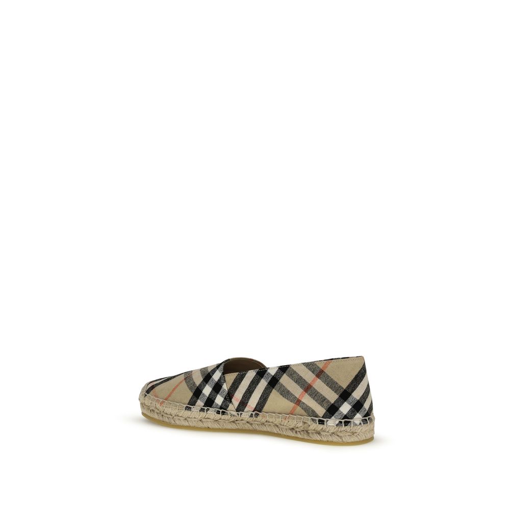 Burberry Multicolor Mews Check Espadrilles