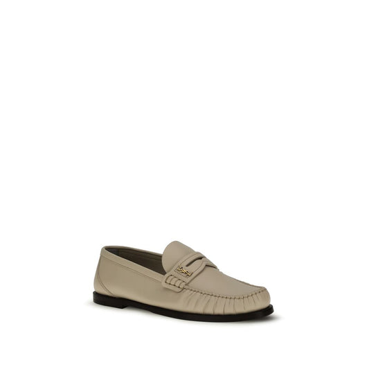 Saint Laurent Beige Laurent Loafers