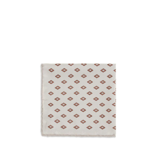 Brunello Cucinelli Multicolor Silk Scarf Curated Luxury Accessories by Orvyn