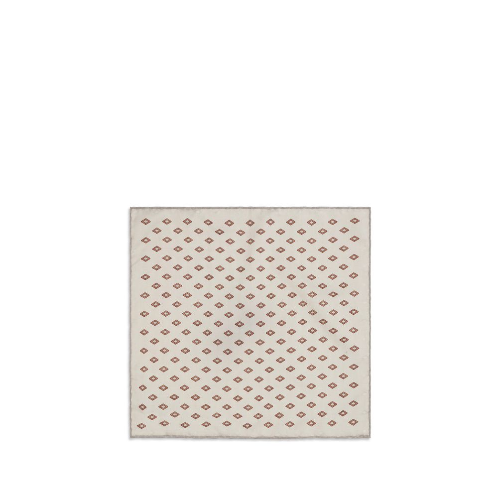 Brunello Cucinelli Multicolor Silk Scarf Curated Luxury Accessories by Orvyn