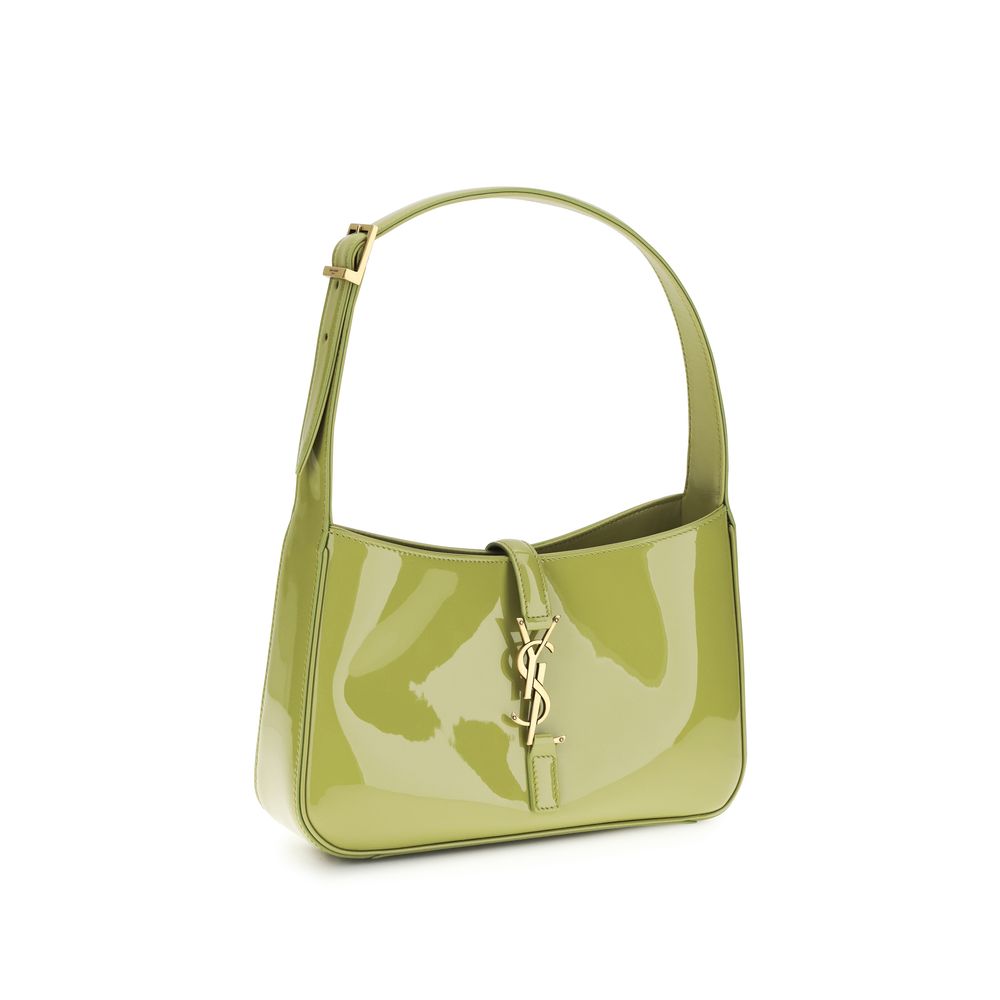 Saint Laurent Bicolor Calf Leather Bos Taurus Shoulder Bag Curated Luxury Accessories by Orvyn