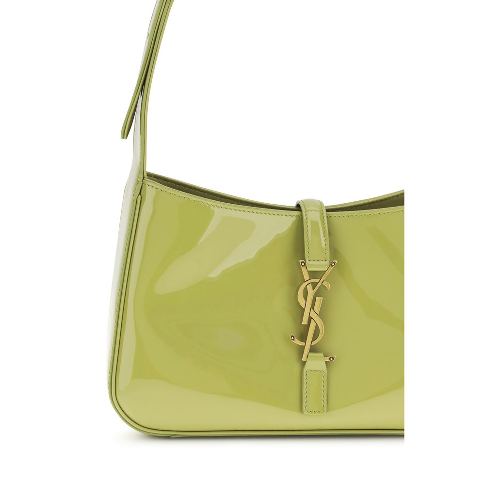 Saint Laurent Bicolor Calf Leather Bos Taurus Shoulder Bag Curated Luxury Accessories by Orvyn