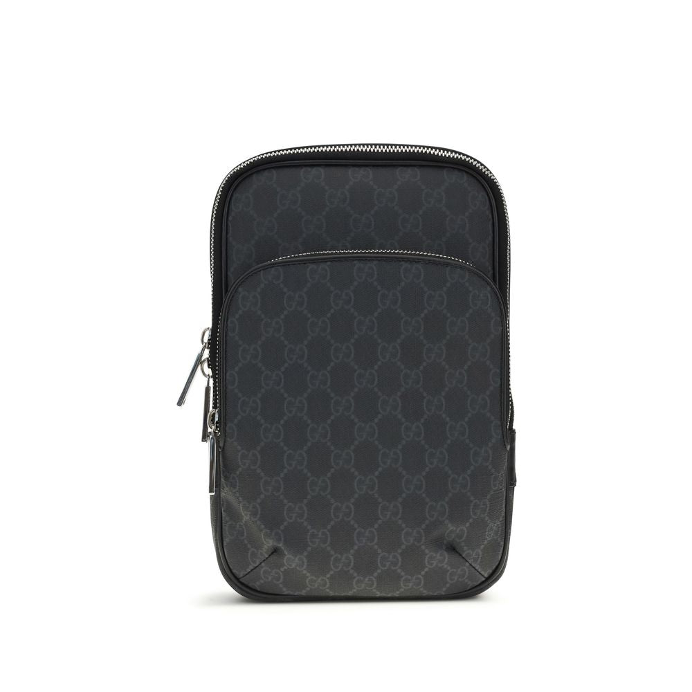 discover authentic Gucci Black Polyurethane Shoulder Bag curated by Orvyn luxury accessories