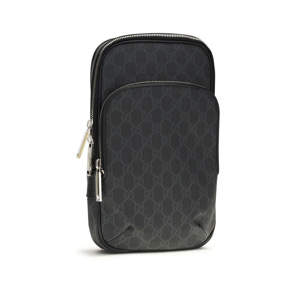 discover authentic Gucci Black Polyurethane Shoulder Bag curated by Orvyn luxury accessories
