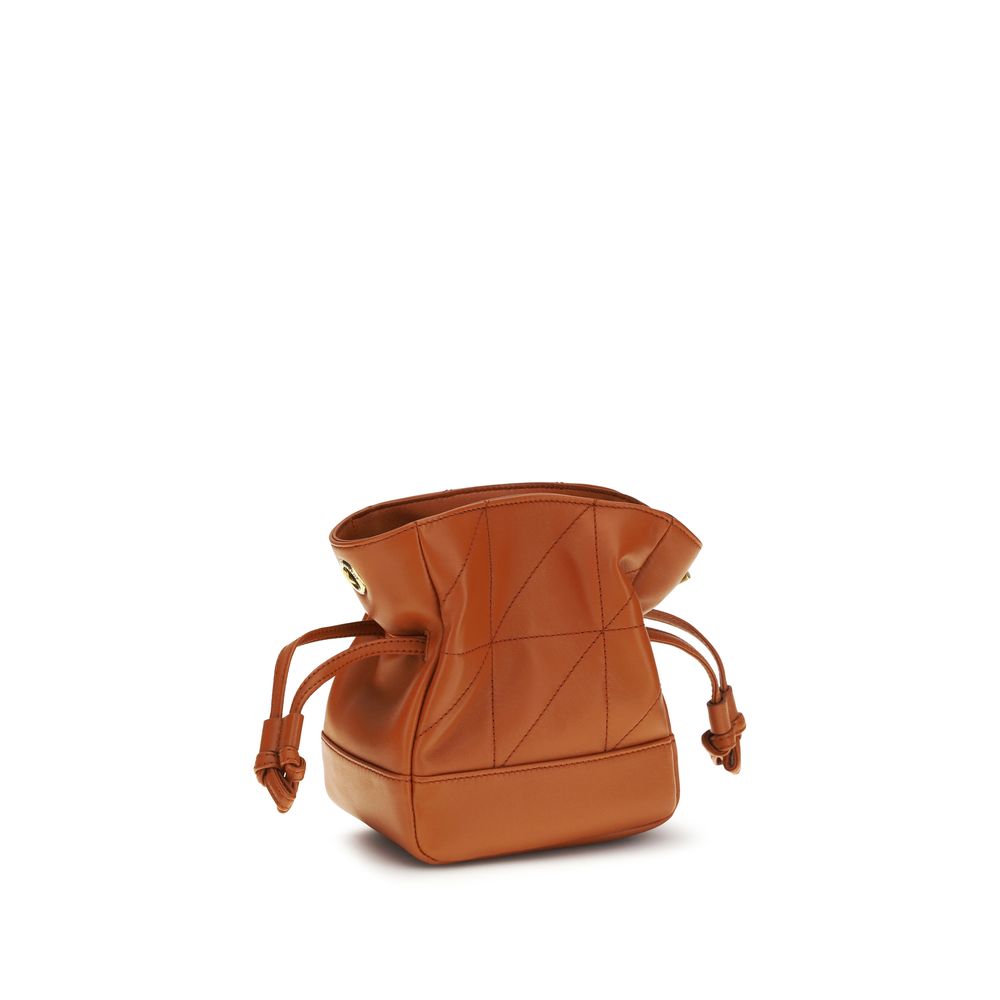 Saint Laurent Orange Lamb Ovis Aries Aries Clutch Bag Curated Luxury Accessories by Orvyn
