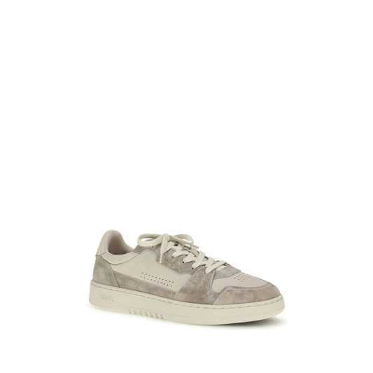 Axel Arigato Gray Calf Leather Bos Taurus Low Top Sneakers Curated Luxury Accessories by Orvyn