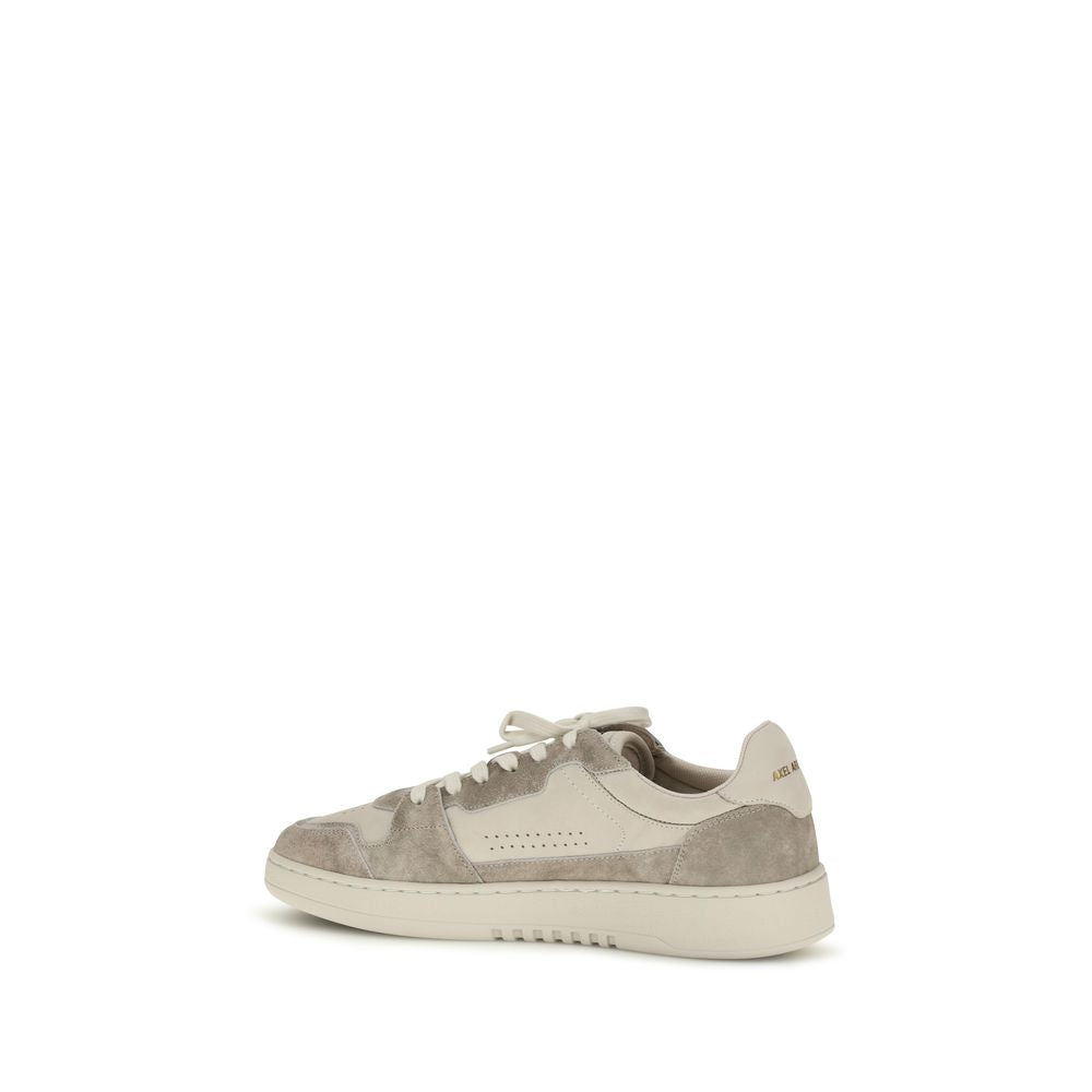 Axel Arigato Gray Calf Leather Bos Taurus Low Top Sneakers Curated Luxury Accessories by Orvyn