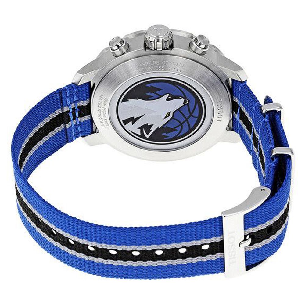 Tissot Blue Nylon Sport Watch Curated Luxury Accessories by Orvyn