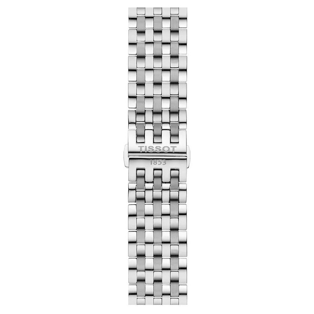Tissot Gray Stainless Steel Dress Watch Curated Luxury Accessories by Orvyn