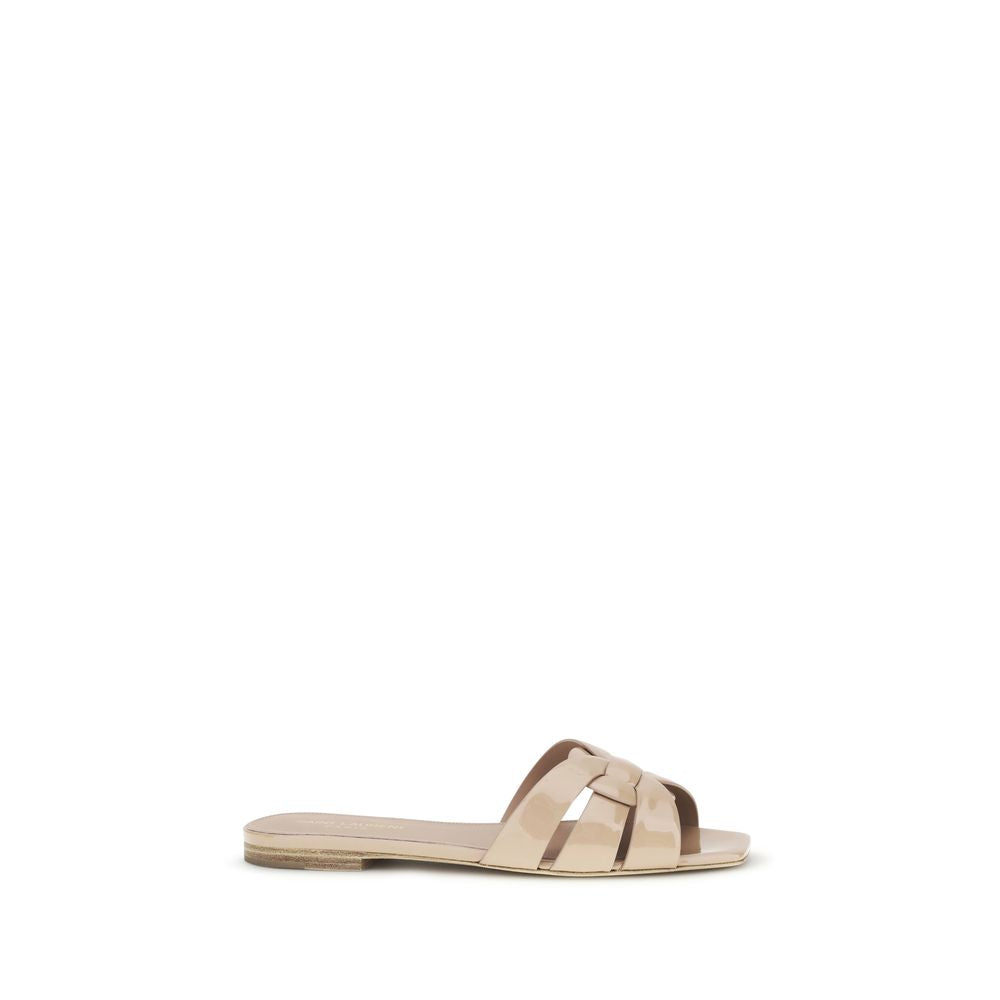 Saint Laurent Multicolor Tribute patent leather Sandals