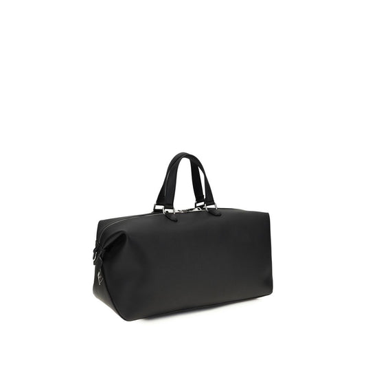 Fendi Black Calf Leather Bos Taurus Luggage And Travel Curated Luxury Accessories by Orvyn