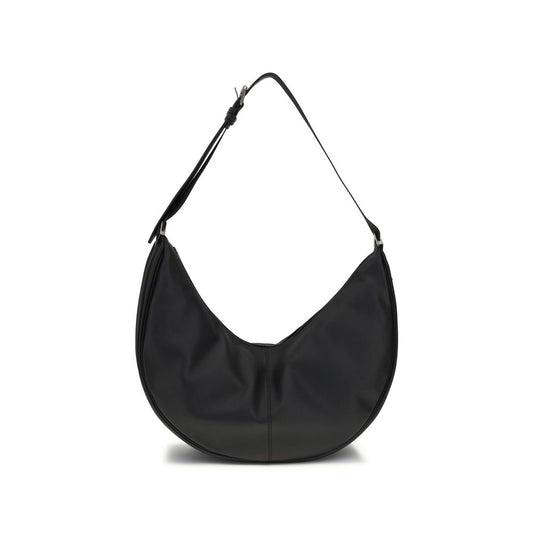 Fendi Black Calf Melon Shoulder Bag Curated Luxury Accessories by Orvyn