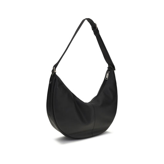 Fendi Black Calf Melon Shoulder Bag Curated Luxury Accessories by Orvyn