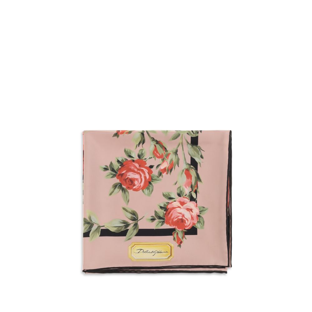 Dolce & Gabbana Multicolor Silk Scarf Curated Luxury Accessories by Orvyn