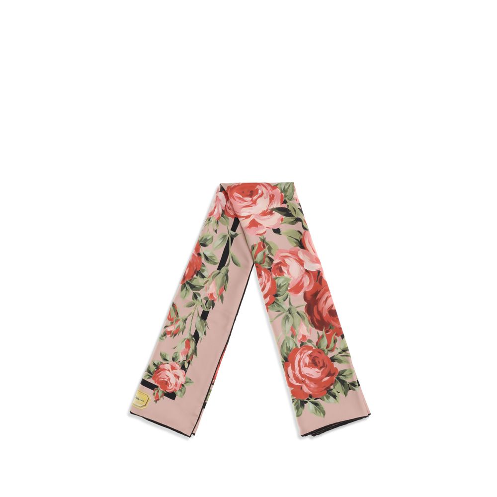 Dolce & Gabbana Multicolor Silk Scarf Curated Luxury Accessories by Orvyn