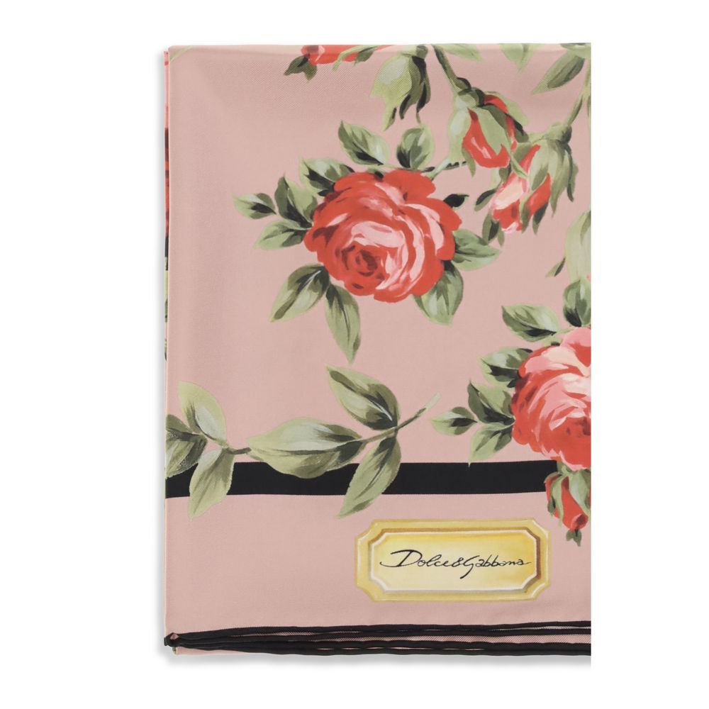Dolce & Gabbana Multicolor Silk Scarf Curated Luxury Accessories by Orvyn
