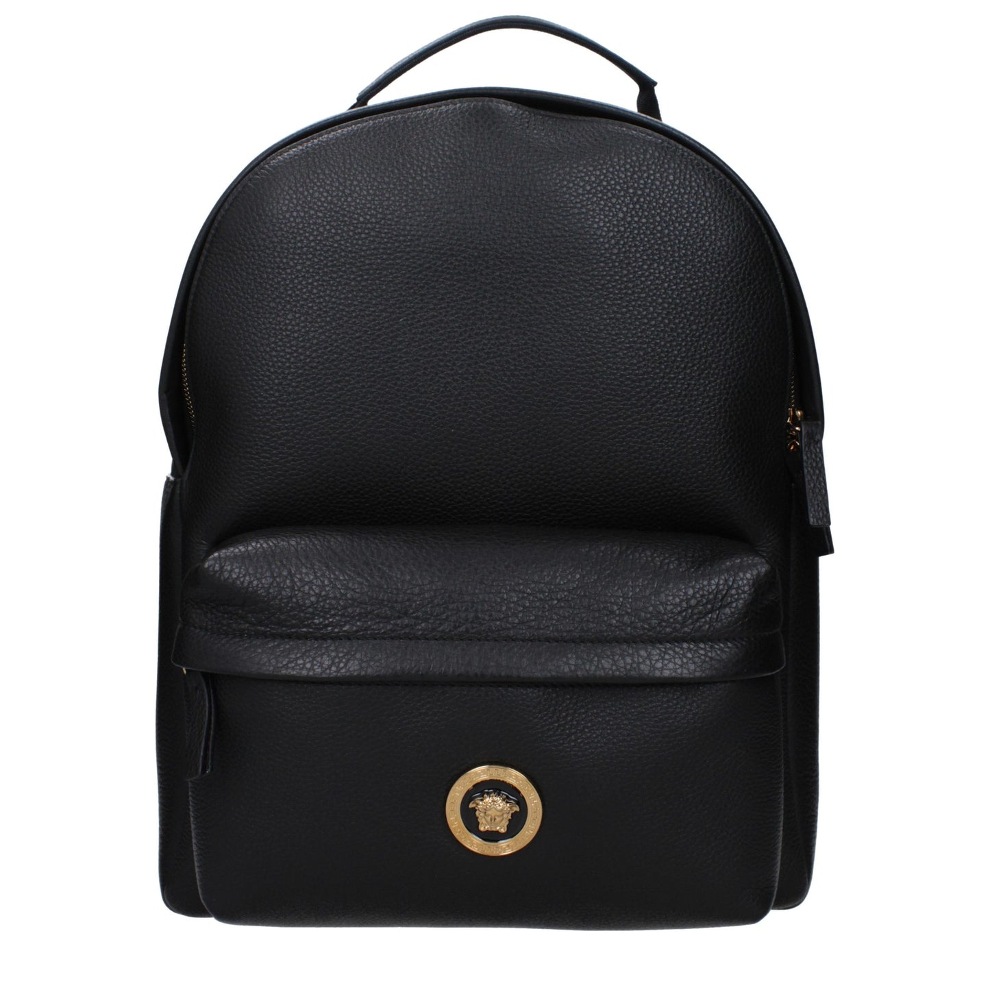 Versace Black Leather Backpack Curated Luxury Accessories by Orvyn