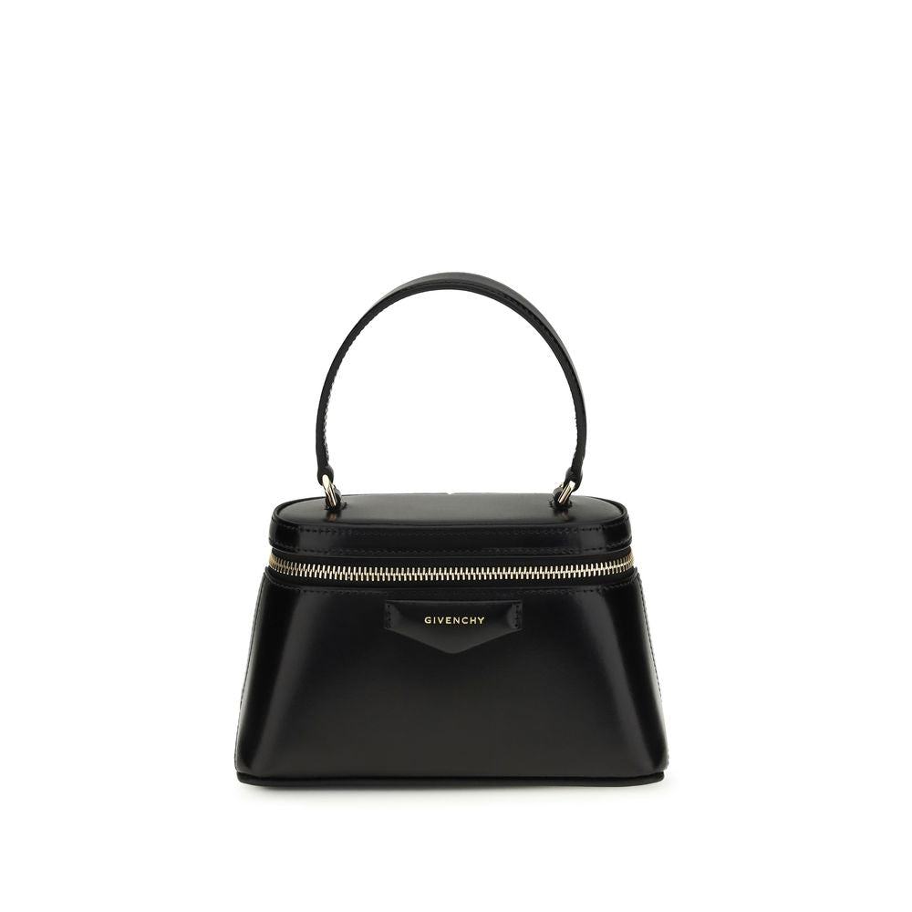Givenchy Black Calf Leather Bos Taurus Handbag Curated Luxury Accessories by Orvyn