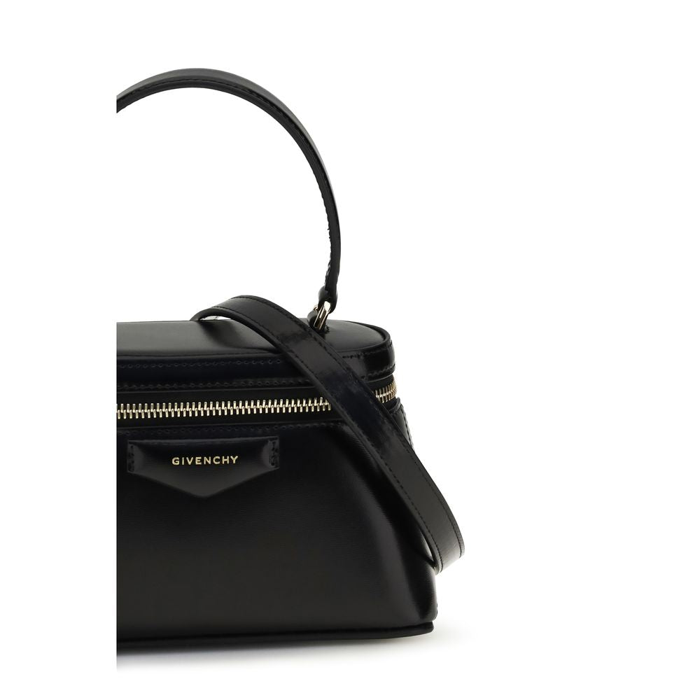 Givenchy Black Calf Leather Bos Taurus Handbag Curated Luxury Accessories by Orvyn