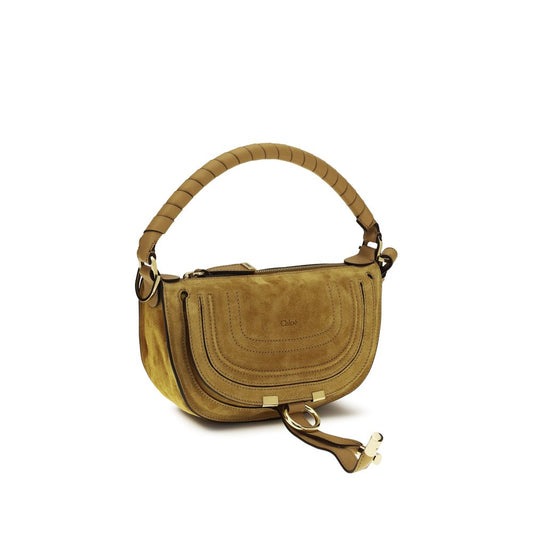 Chloé Brown Calf Leather Bos Taurus Shoulder Bag Curated Luxury Accessories by Orvyn