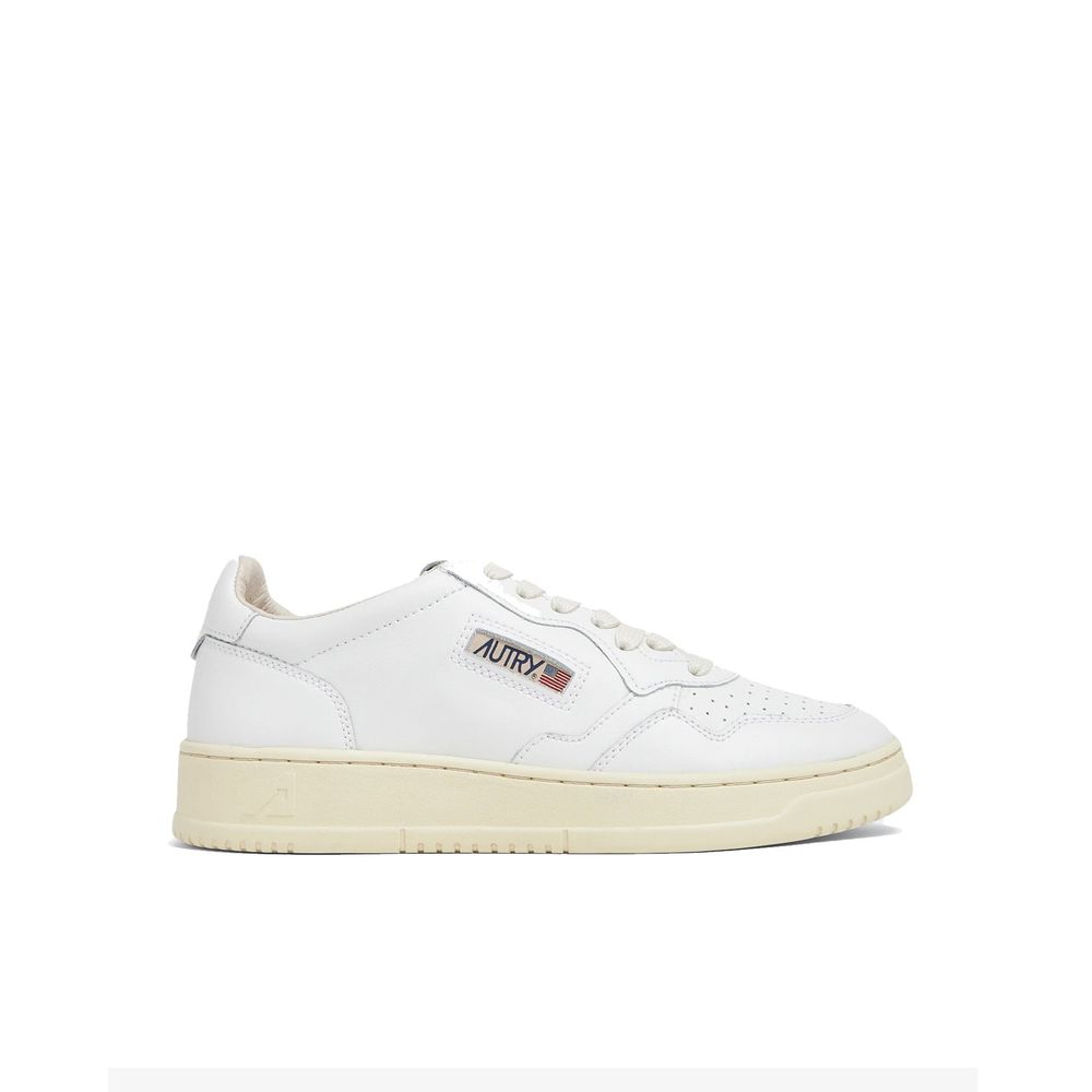 Autry White Leather Sneakers Curated Luxury Accessories by Orvyn
