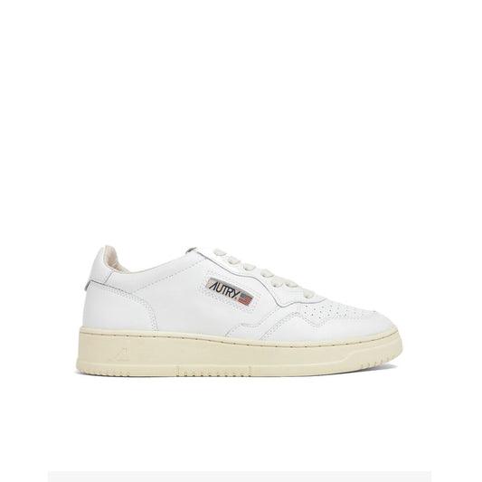 Autry White Leather Sneakers Curated Luxury Accessories by Orvyn