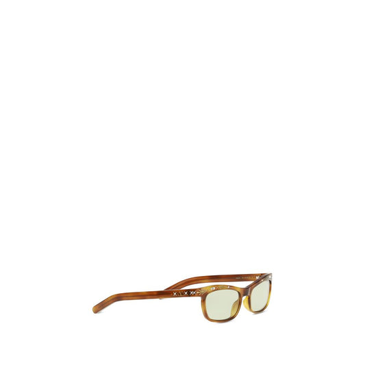 Valentino Garavani Brown Acetate Sunglasses Curated Luxury Accessories by Orvyn