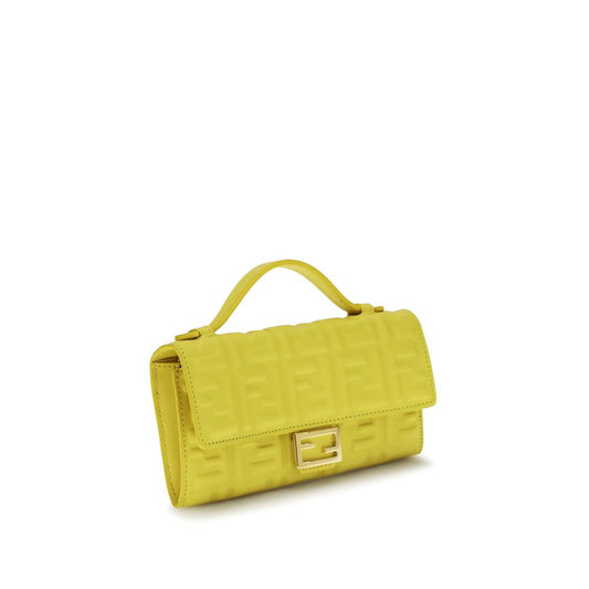 Fendi Bicolor Lamb Ovis Aries Aries Shoulder Bag Curated Luxury Accessories by Orvyn