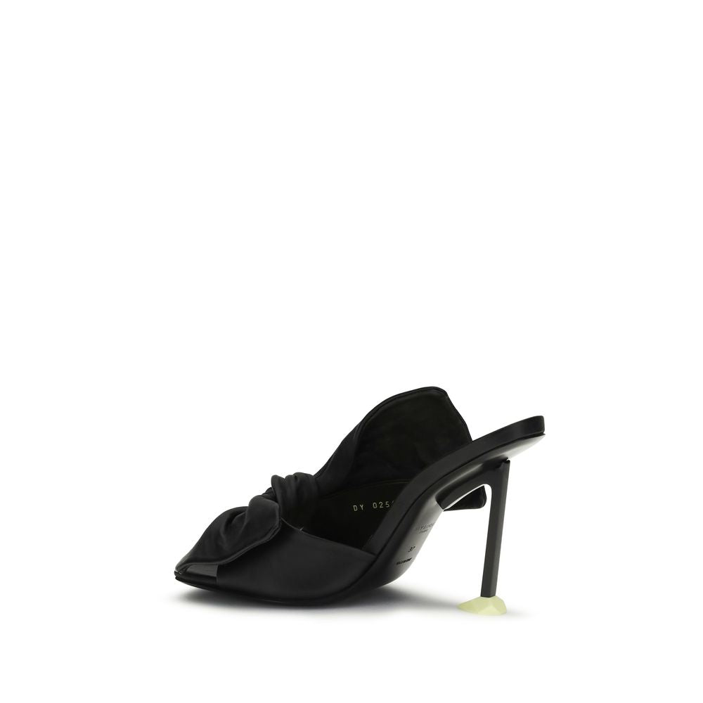 Givenchy Black Boudoir Heeled Mules schwarz