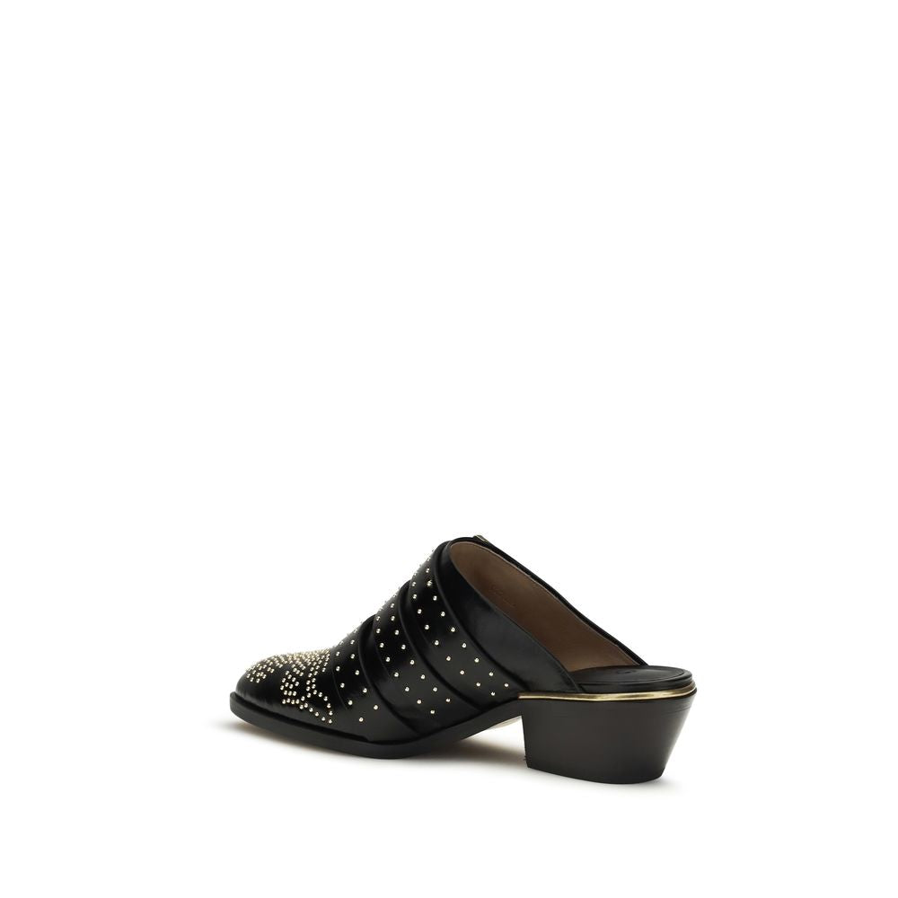 Chloé Black 'Susan' Mules schwarz