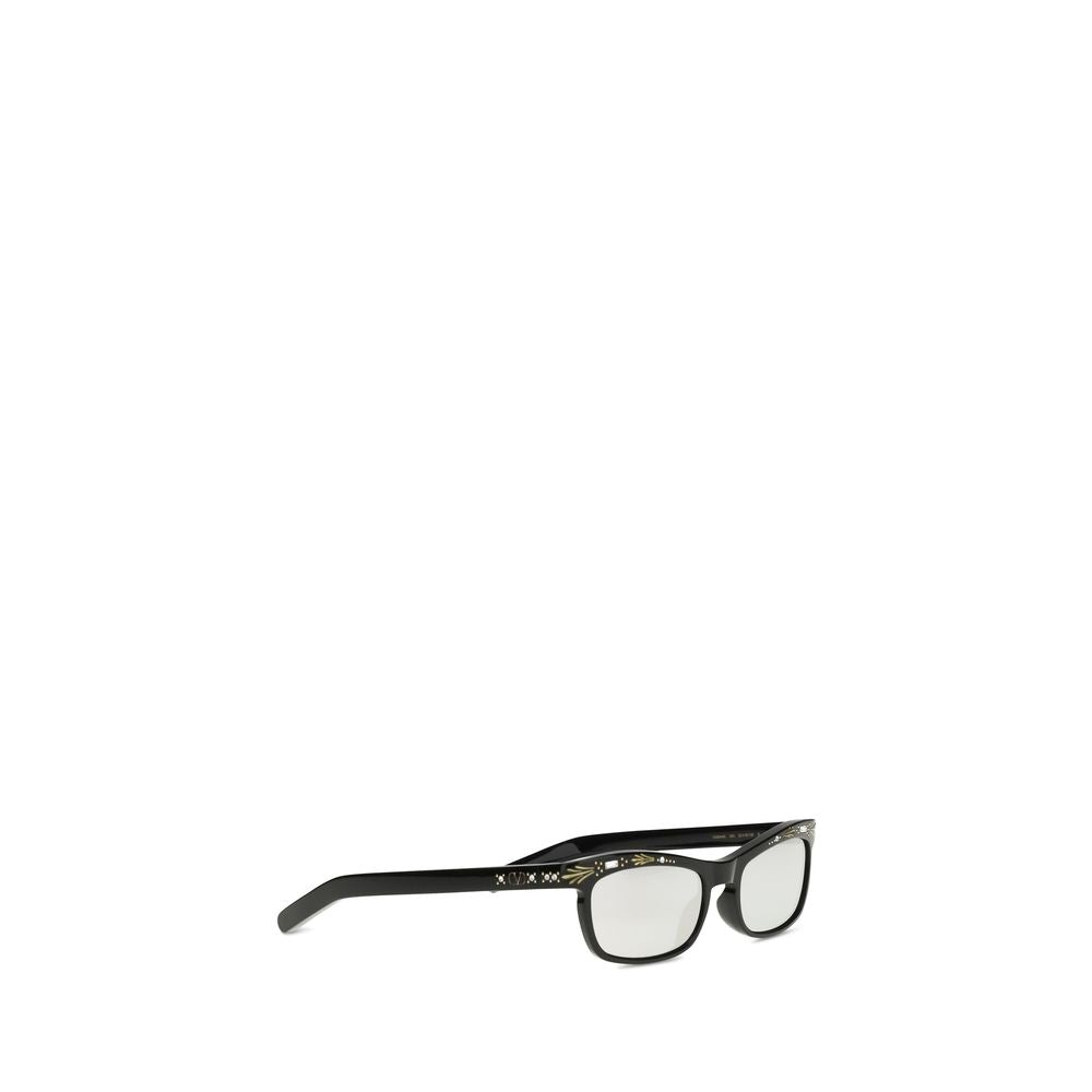 Valentino Garavani Black Acetate Sunglasses Curated Luxury Accessories by Orvyn