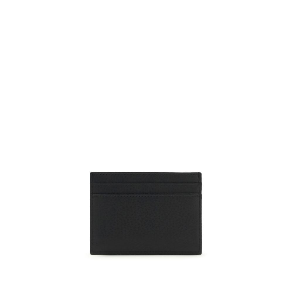 Saint Laurent Black Calf Leather Bos Taurus Wallet Curated Luxury Accessories by Orvyn