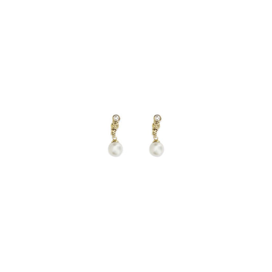 Chloé Gold Metal Earrings Curated Luxury Accessories by Orvyn