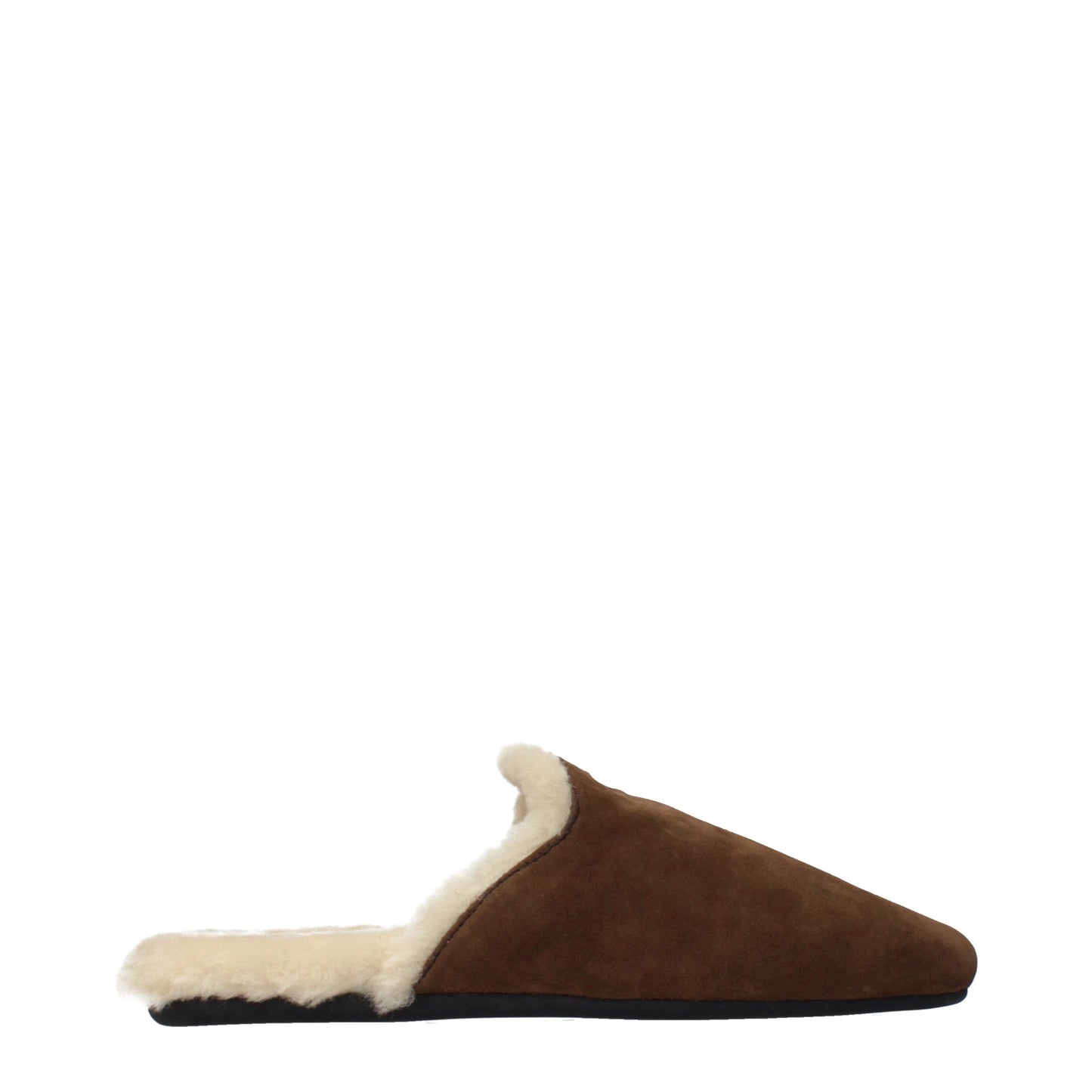 Prada Brown Leather Slippers Curated Luxury Accessories by Orvyn