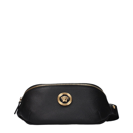 Versace Black Leather Backpack Curated Luxury Accessories by Orvyn