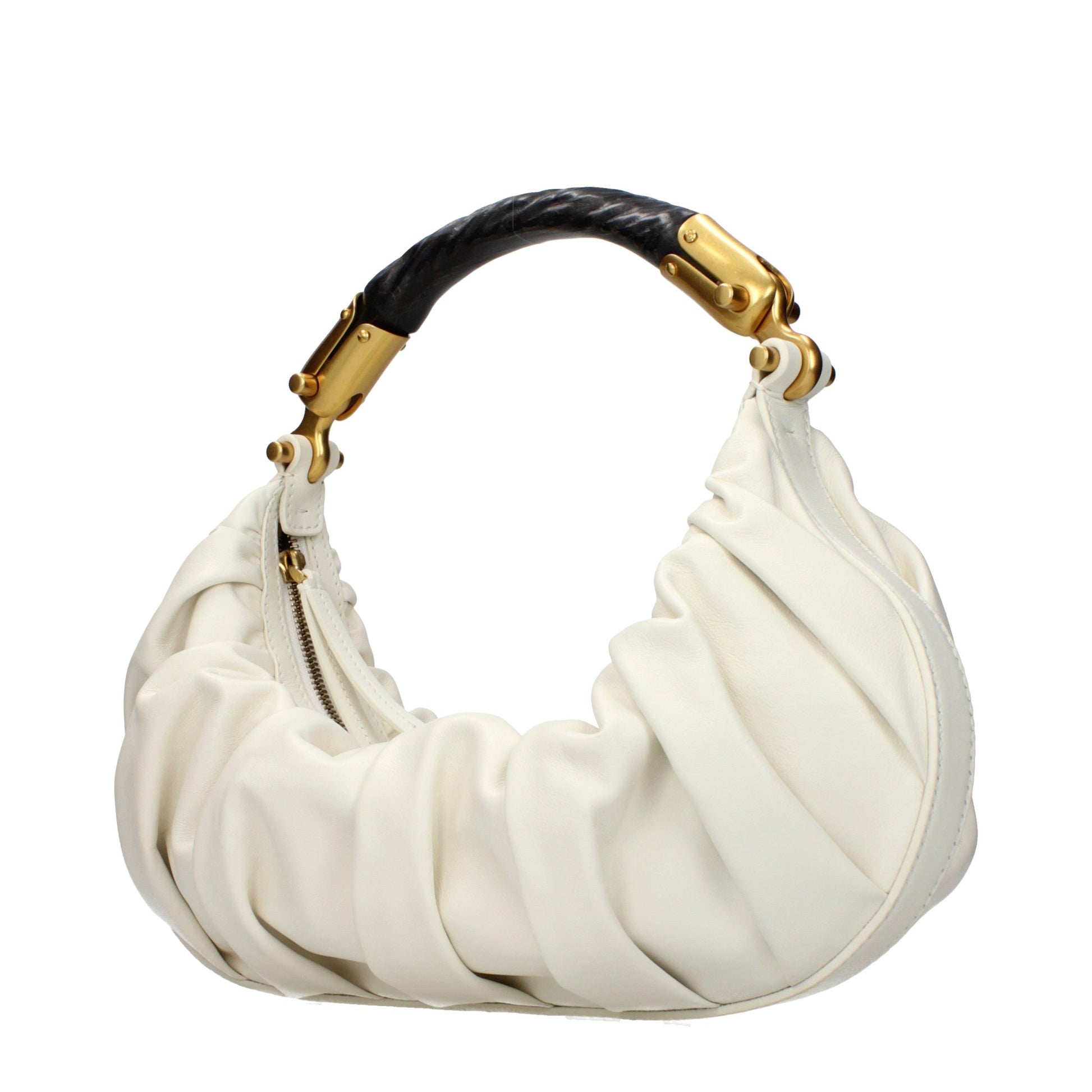 Balmain Beige Leather Handbag Curated Luxury Accessories by Orvyn