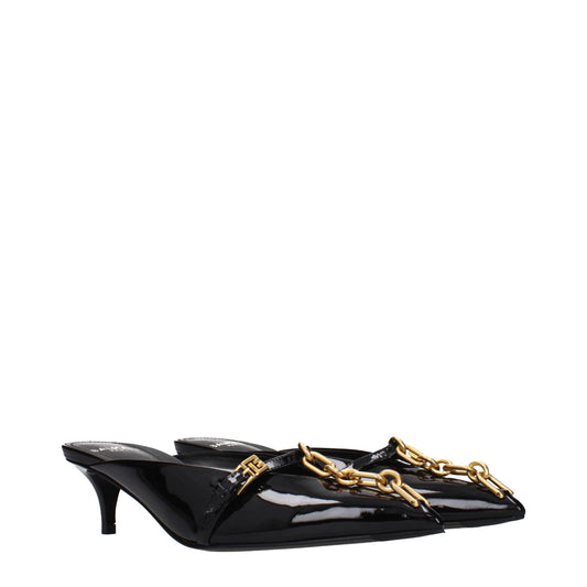 Balmain Black Leather Platform Sandals Curated Luxury Accessories by Orvyn