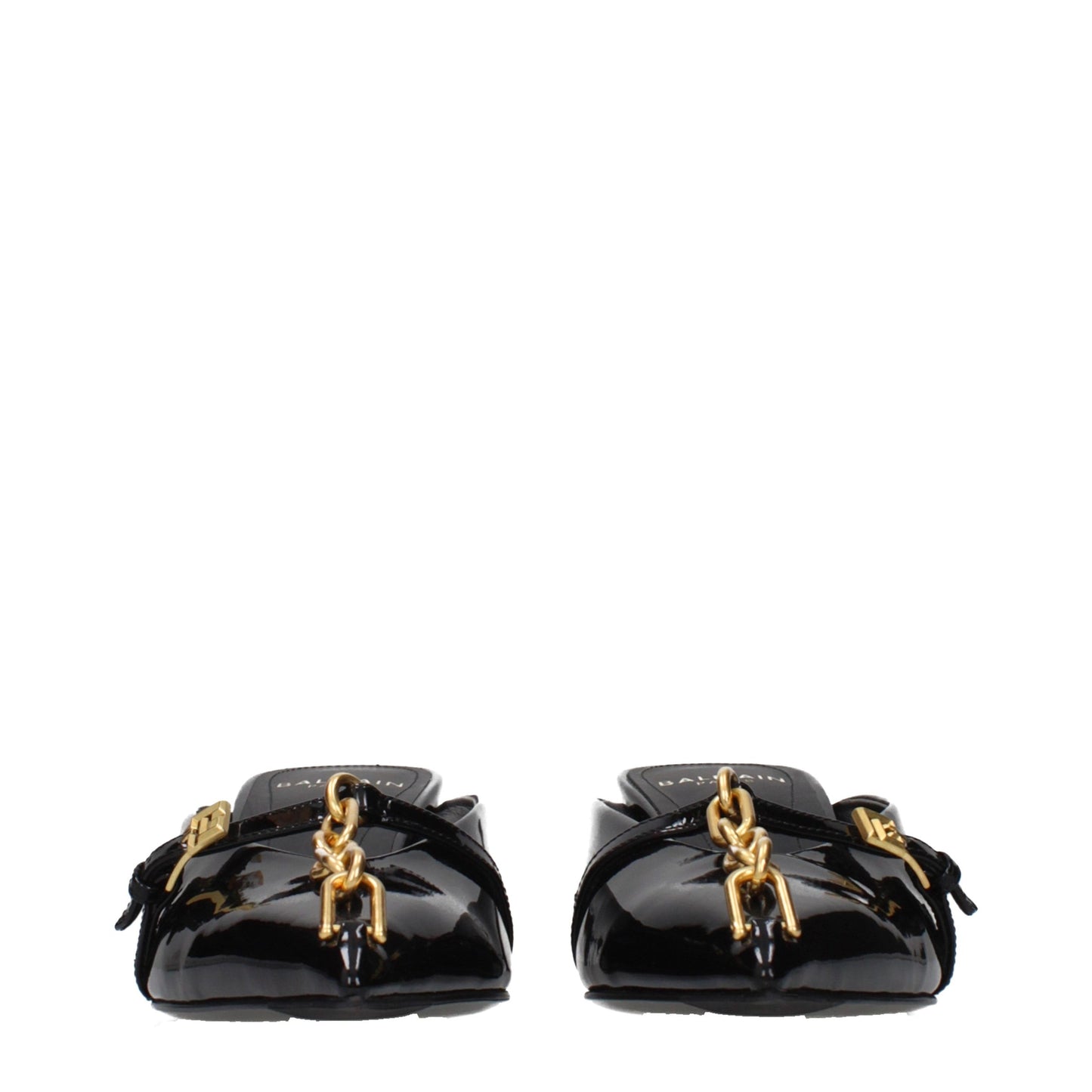 Balmain Black Leather Platform Sandals Curated Luxury Accessories by Orvyn