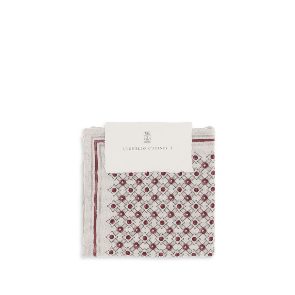 Brunello Cucinelli Multicolor Silk Wallet Curated Luxury Accessories by Orvyn